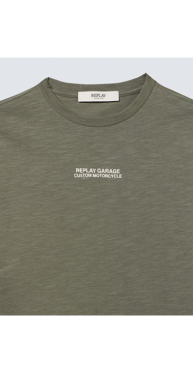 エイジドプリント ロングスリーブTシャツ 詳細画像